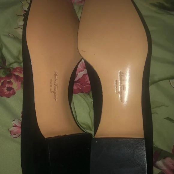 Salvatore Ferragamo Suede, Tasseled Shoes - Picture 8 of 11